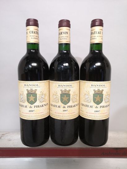 null 3 bouteilles de Ch. de PIBARNON - BANDOL 1997