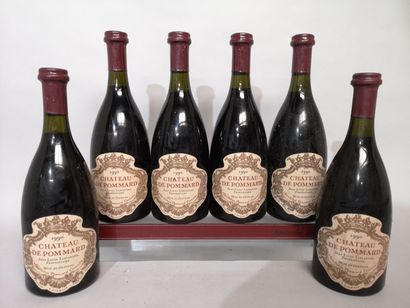 6 bouteilles de Ch. de POMMARD 1990