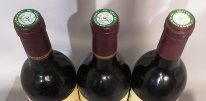 null 3 bouteilles de BARON VILLENEUVE de Ch. CANTEMERLE - Haut Médoc 
1 de 1986 et...