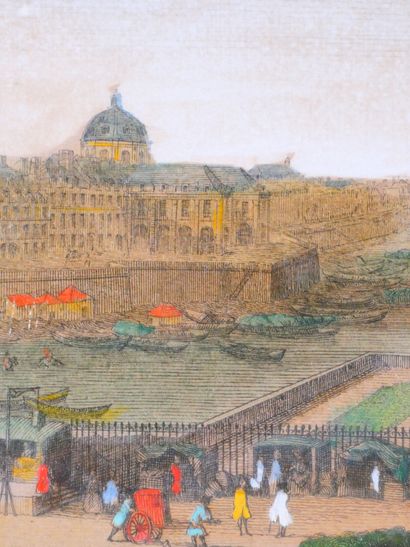 null D'après Jacques RIGAUD (1681? - 1754) 
« Autre vue particulière de Paris prise...