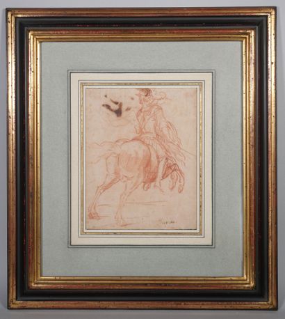 null Attributed to Antonio TEMPESTA (Florence 1555 - Rome 1630)
Rider from behind
Sanguine
Size:...