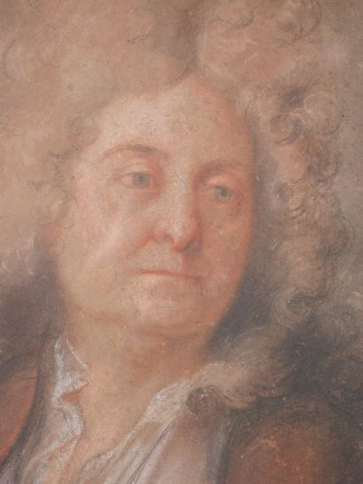 null French school circa 1700
Portrait of Antoine Coypel
Three pencils and pastel
Dimensions:...