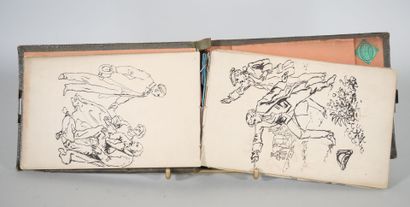 null Horace VERNET's entourage
Horace Vernet annotated sketchbook
Annotated on the...