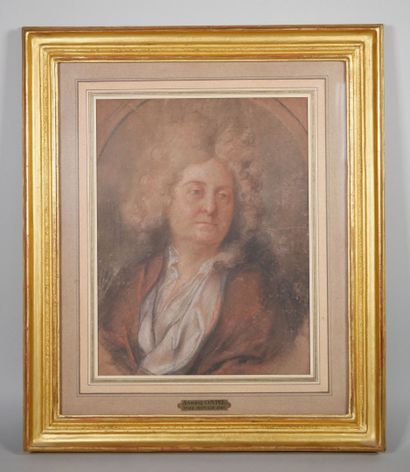 null French school circa 1700
Portrait of Antoine Coypel
Three pencils and pastel
Dimensions:...