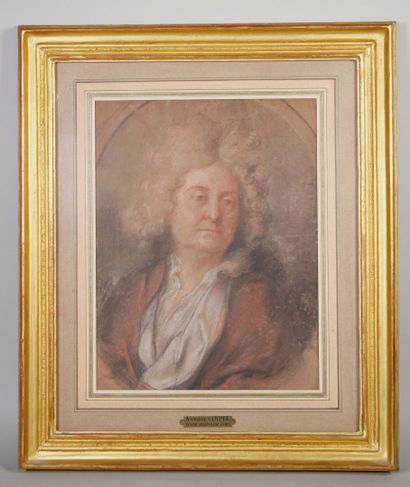 null French school circa 1700
Portrait of Antoine Coypel
Three pencils and pastel
Dimensions:...