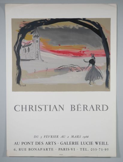null Christian Jacques BERARD (1902-1949)
Affiche sérigraphiée pour l'exposition...