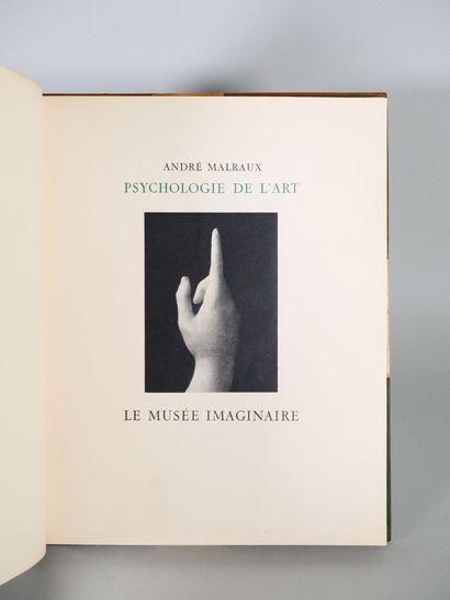 null MALRAUX André. Ensemble de 3 Volumes.
Psychologie de l'Art. Le Musée Imaginaire,...