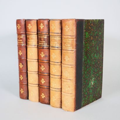 null [LITTERATURE]. Ensemble de 5 Volumes.
Lecture Littéraire - Pages Choisies des...