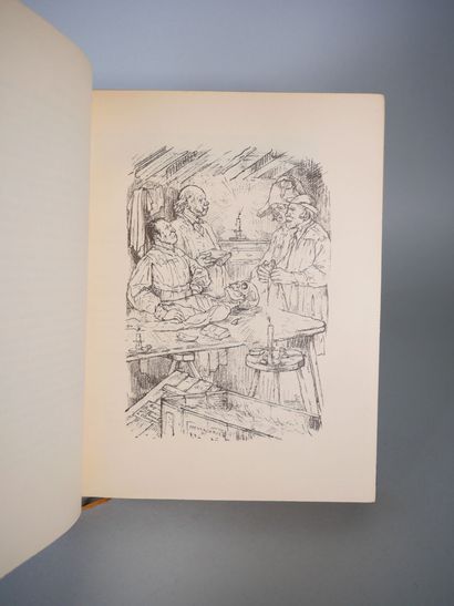 null FLAUBERT (Gustave).
Oeuvres Complètes Illustrées.
Bouvard et Pécuchet, illustrations...