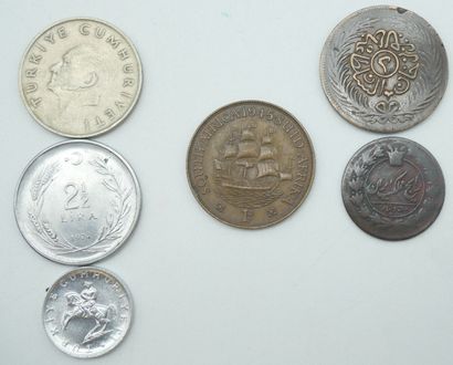 Ensemble de 53 Monnaies Afrique du Sud, Afrique...