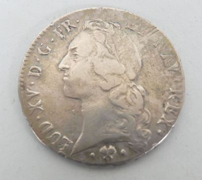 Monnaie Royale Française Argent.
Louis XV.
Écu...