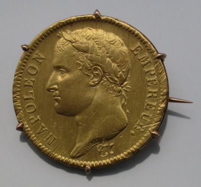 Pièce de 40 francs Napoléon Empereur. 1811....