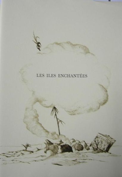 MELVILLE (Herman) Les îles enchantées. Paris, les Amis Bibliophiles, 1984, in-4 en...