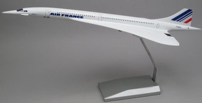 CONCORDE Maquette du Concorde Air France F-BVFA. Longueur: 62 cm. Restauration au...