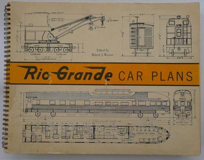 null Rio Grande, car plans. Grand recueil de plans des wagons de la compagnie «The...