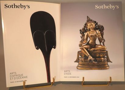 null [SALES CATALOGS]. Set of 5 Catalogues.
Sotheby's New York and Paris.
November...