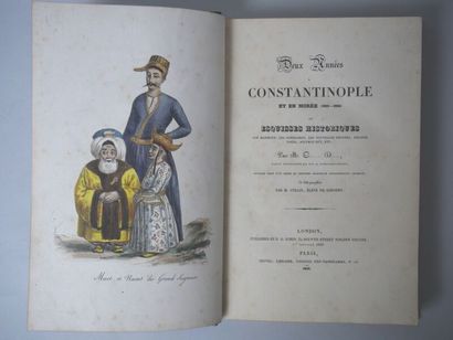 null DEVAL (Charles).
Deux Années a Constantinople et en Morée (1825-1826) ou Esquisses...