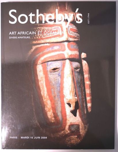 null [SALES CATALOGS]. Set of 4 Catalogues.
Sotheby's Paris. In-4, softcover with...