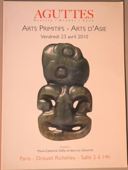 null [SALES CATALOGS]. Set of 5 Catalogues.
Aguttes.
Arts d'Asie-Arts Primitifs,...