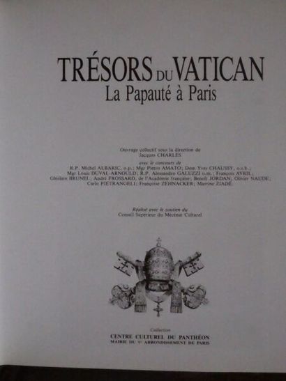 null [ITALY]. Rome and the Vatican. Set of 3 Volumes.
Trésor du Vatican - La Papauté...