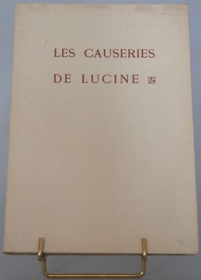 null [CURIOSA]
Les Causeries de Lucine, Études de Psychologie Sexuelle, preface by...