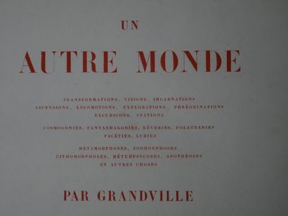 null GRANDVILLE (Jean Igance Isidore Gérard dit)
Another World.
Transformations,...
