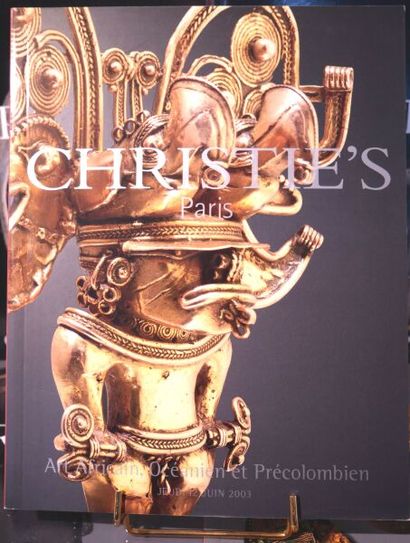 null [SALES CATALOGS]. Set of 5 Catalogues.
Christie's - Paris. In-4, softbound with...