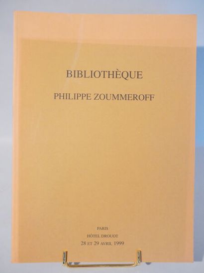 null [SALES CATALOG]
Bibliothèque Philippe Zoummeroff, important Autograph Books...