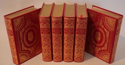 null MOLIERE. Les Oeuvres Complètes. Set of 6 Volumes.
Illustrated with the author's...