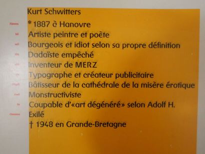 null [CATALOGUE-EXHIBITION]
Kurt Schwitters.
On view at the Centre Georges Pompidou-Grande...