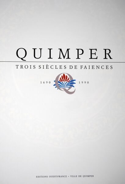null [FAIENCE-QUIMPER]. Set of 5 Volumes.
Les Faïences Porquier-Beau à Quimper, exhibition...