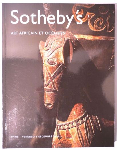 null [SALES CATALOGS]. Set of 4 Catalogues.
Sotheby's Paris. In-4, softcover with...