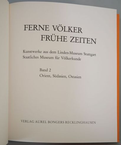 null [COLLECTIVE]. Set of 2 Volumes in slipcase.
Ferne Völker - Frühe Zeiten, Kunstwerke...