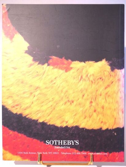 null [SALES CATALOGS]. Set of 4 Catalogues.
Sotheby's. In-4, softbound with color...