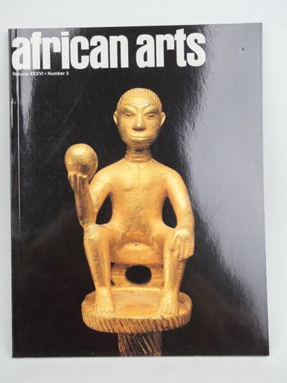 null [REVUE]. Set of 38 issues.
African Art, quarterly journal, published by the...