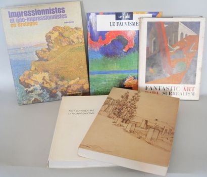 null [ART MOVEMENTS]. Set of 5 Volumes.
Cariou Alain. Impressionists and neo-impressionists...