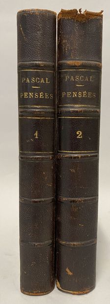 null HAVET (Ernest): Les pensées de Pascal, Paris, Delagrave, 1887, in 8, 2 vol....