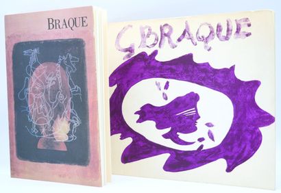 null [GEORGES BRAQUE]. Ensemble de 2 Volumes.
Georges Braque-Grands Livres Illustrés,...