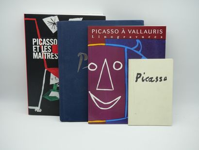 null [PICASSO]. Ensemble de 4 Volumes.
Petit Catalogue de l'Exposition de Paris 1971,...
