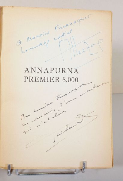null HERZOG Maurice.
Annapurna Premier 8.000, Préface de Lucien Devies, Ouvrage orné...