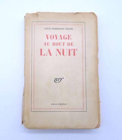 null CELINE Louis-Ferdinand.
Voyage au bout de la Nuit, Nrf Gallimard, 13e édition...