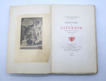 null GERVAISE DE LATOUCHE. 
Histoire de Saturnin, portier des Chartreux écrite par...