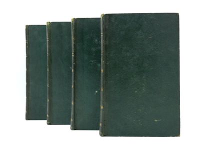 null BOILEAU DESPREAUX. Ensemble de 4 Volumes. 
Oeuvres, Tome I, II, III et IV ornés...