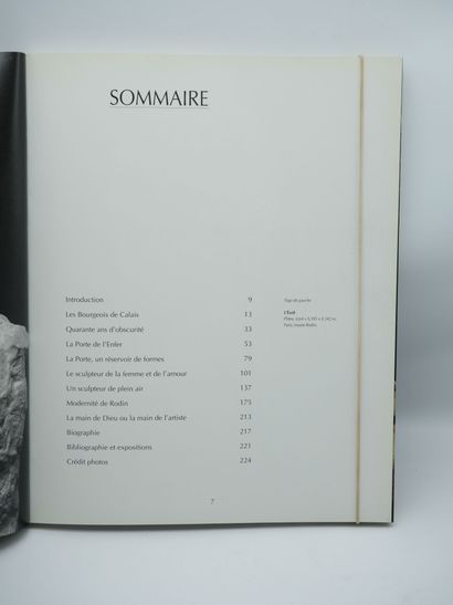 null [AUGUSTE RODIN]. Ensemble de 2 Volumes.
Jarrassé Dominique, Rodin - La Passion...