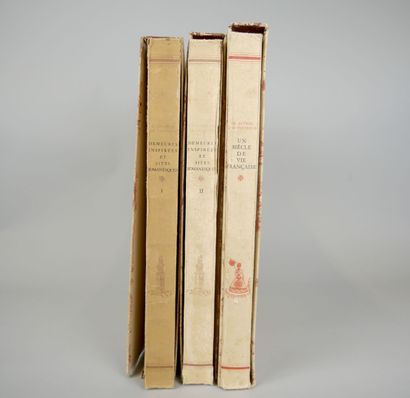 null [VIE, DEMEURES & SITES]. Ensemble de 3 Volumes.

LECUYER Raymond & CADILHAC...