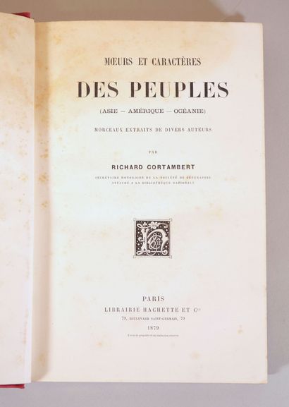 null [CARTONNAGES EDITEURS]. Ensemble de 3 Volumes.
Miguel de Cervantès Saavedra-L'Ingénieux...