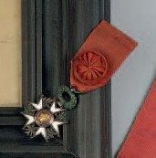 France Ordre de la Légion d'honneur. Deux étoiles de Chevalier, III e République....