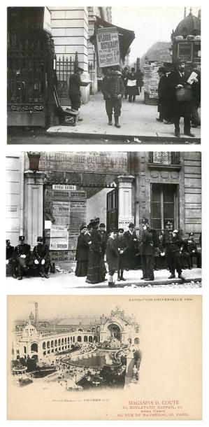 null 79 CARTES POSTALES PARIS: Divers. "Expositions: 1900-6cpa, 1925-4cp, Coloniale...