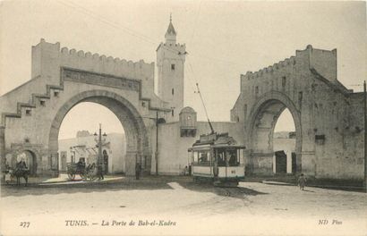 null 46 CARTES POSTALES TUNISIE: Villes (majorité), qqs villages, qqs animations,...