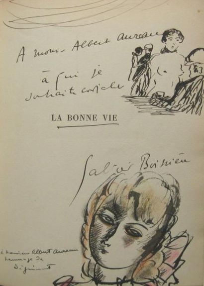 GALTIER-BOISSIERE (Jean) - DIGNIMONT (André) La bonne vie. Paris, Jonquières, 1928,...